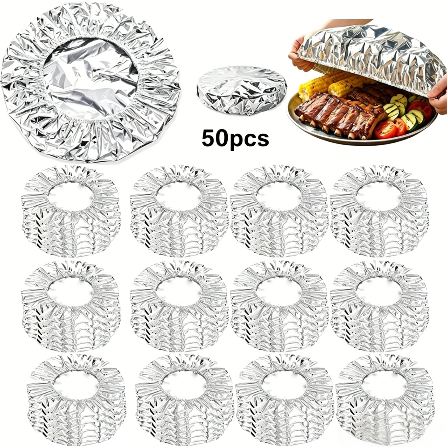 Wipe-Clean Aluminum Stove Shield Covers (Melt-Proof)