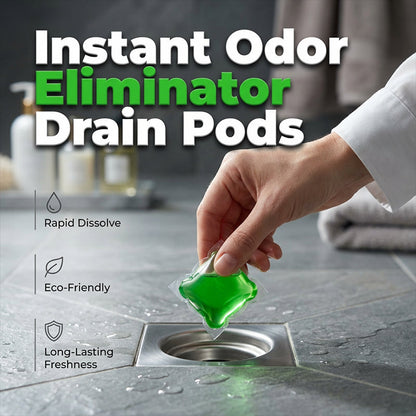 🥳2026 HOT SALE🥳💞50K+ SOLD!｜Drain Deodorizer Pods 🚰✅