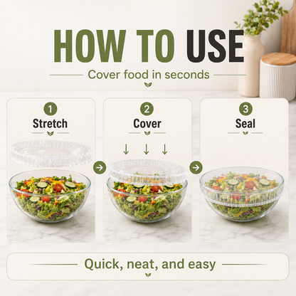 🔥Limited Time Buy More Get More Free!🔥Disposable Food Covers Fresh Keeping Bags