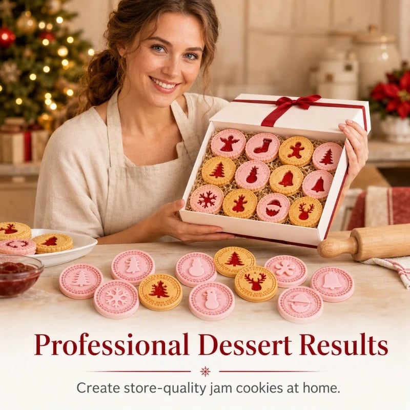 🍪 Create Festive Christmas Cookies in One Easy Press 🎄