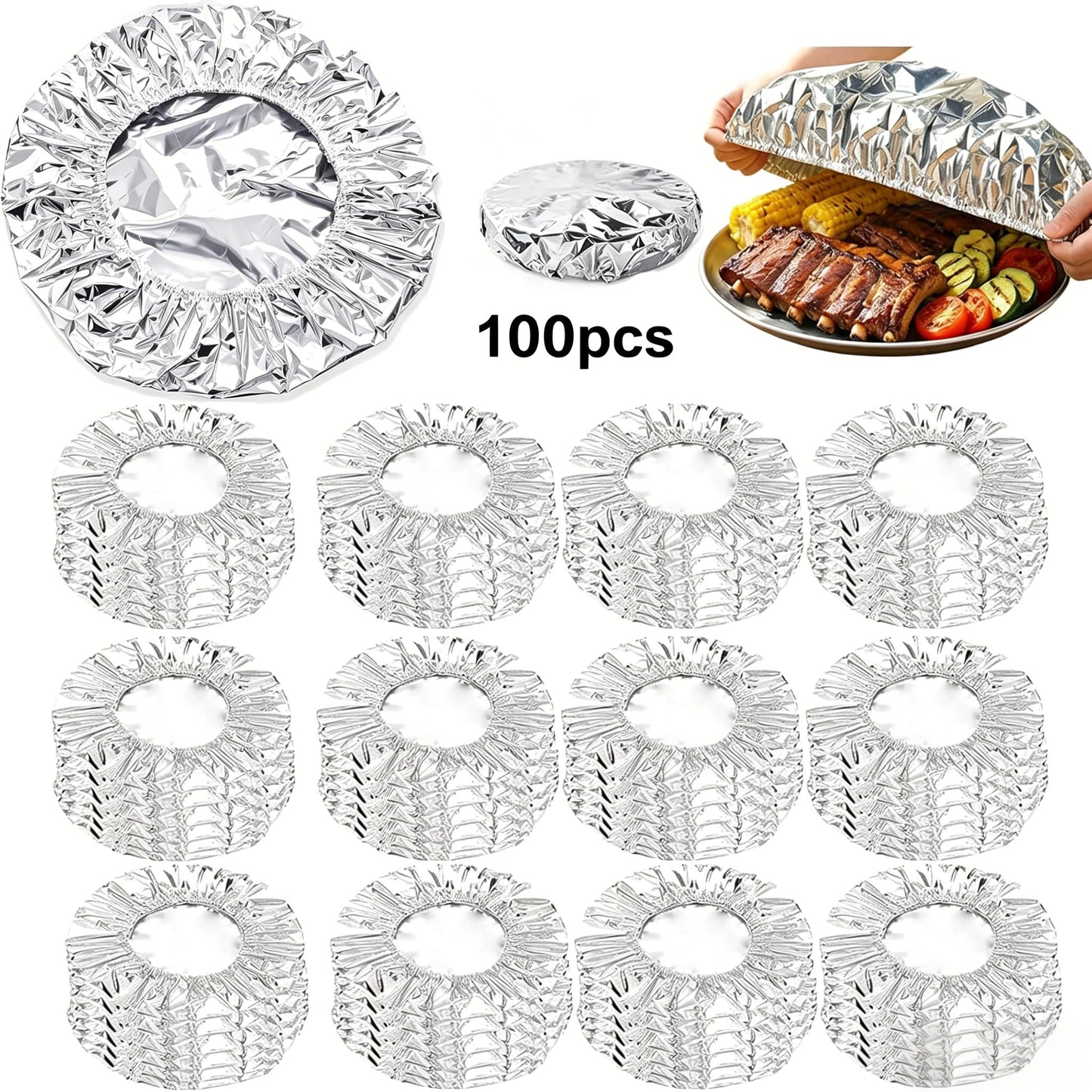 Wipe-Clean Aluminum Stove Shield Covers (Melt-Proof)