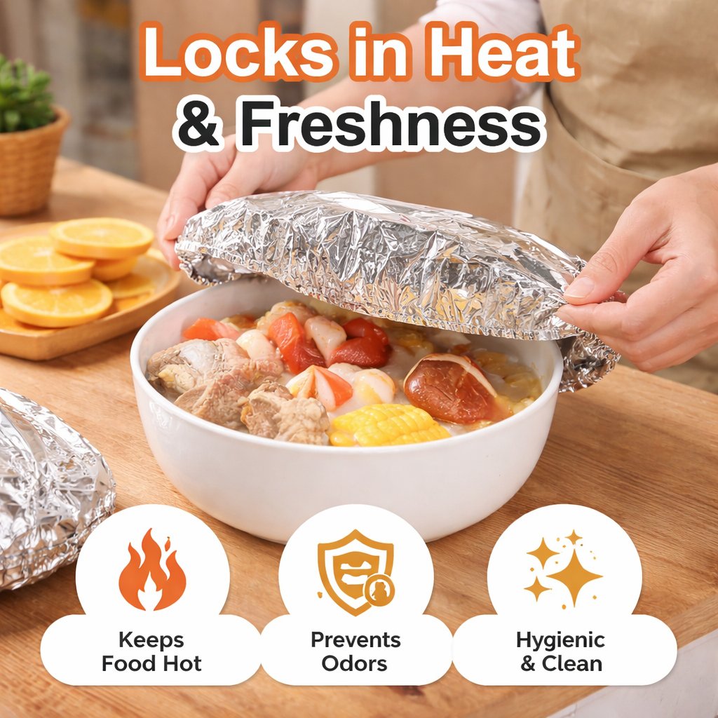 Wipe-Clean Aluminum Stove Shield Covers (Melt-Proof)