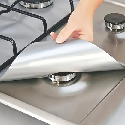 ⏰ LIMITED TIME — BUY 1 GET 1 FREE | Reusable Gas Stove Burner Liners