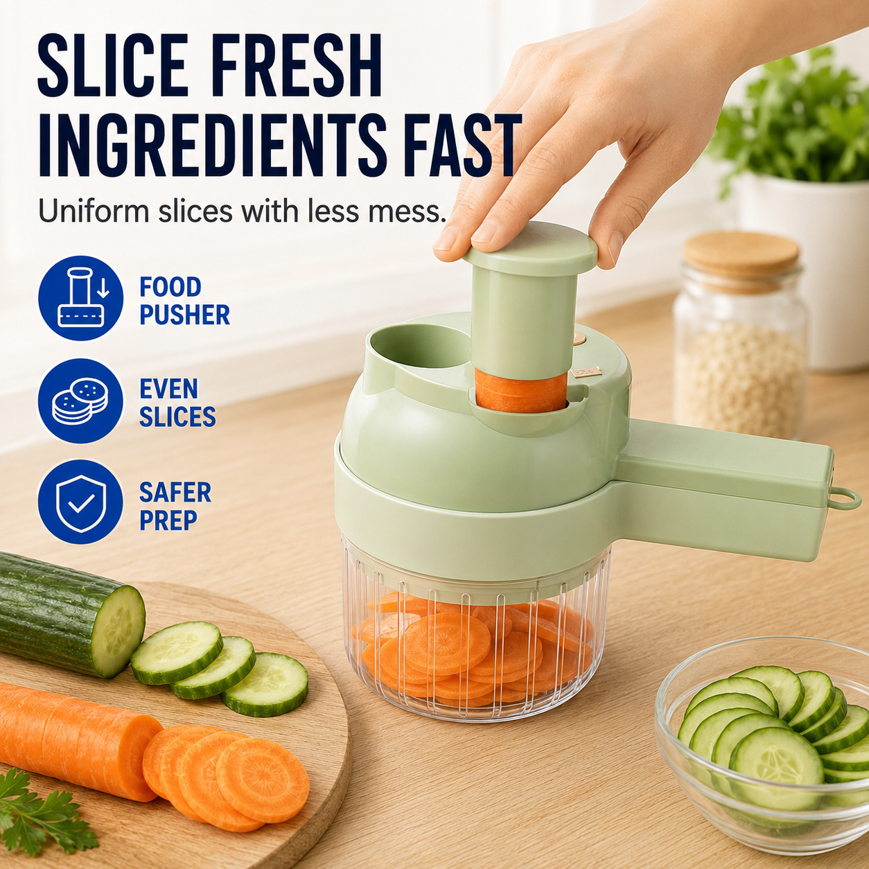 🔥50% OFF TODAY🔥4-in-1 Prep Power That Fits in Your Hand
