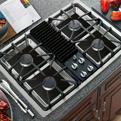 ⏰ LIMITED TIME — BUY 1 GET 1 FREE | Reusable Gas Stove Burner Liners