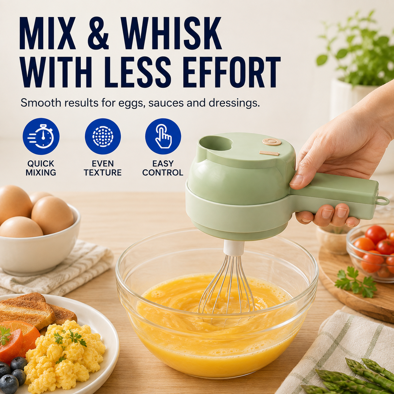 🔥50% OFF TODAY🔥4-in-1 Prep Power That Fits in Your Hand