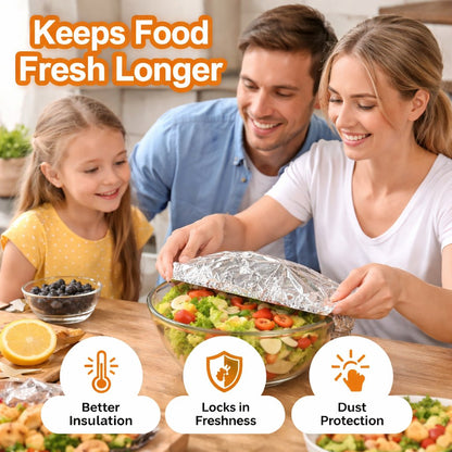 Wipe-Clean Aluminum Stove Shield Covers (Melt-Proof)