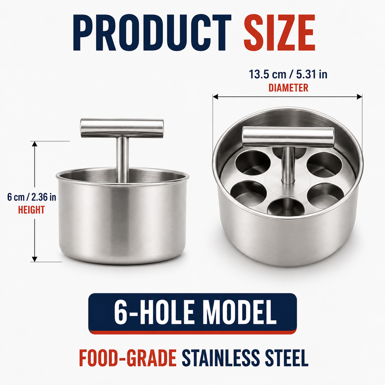 🔥Limited Time Buy One Get One Free!🔥Stainless Steel Meatball Press.