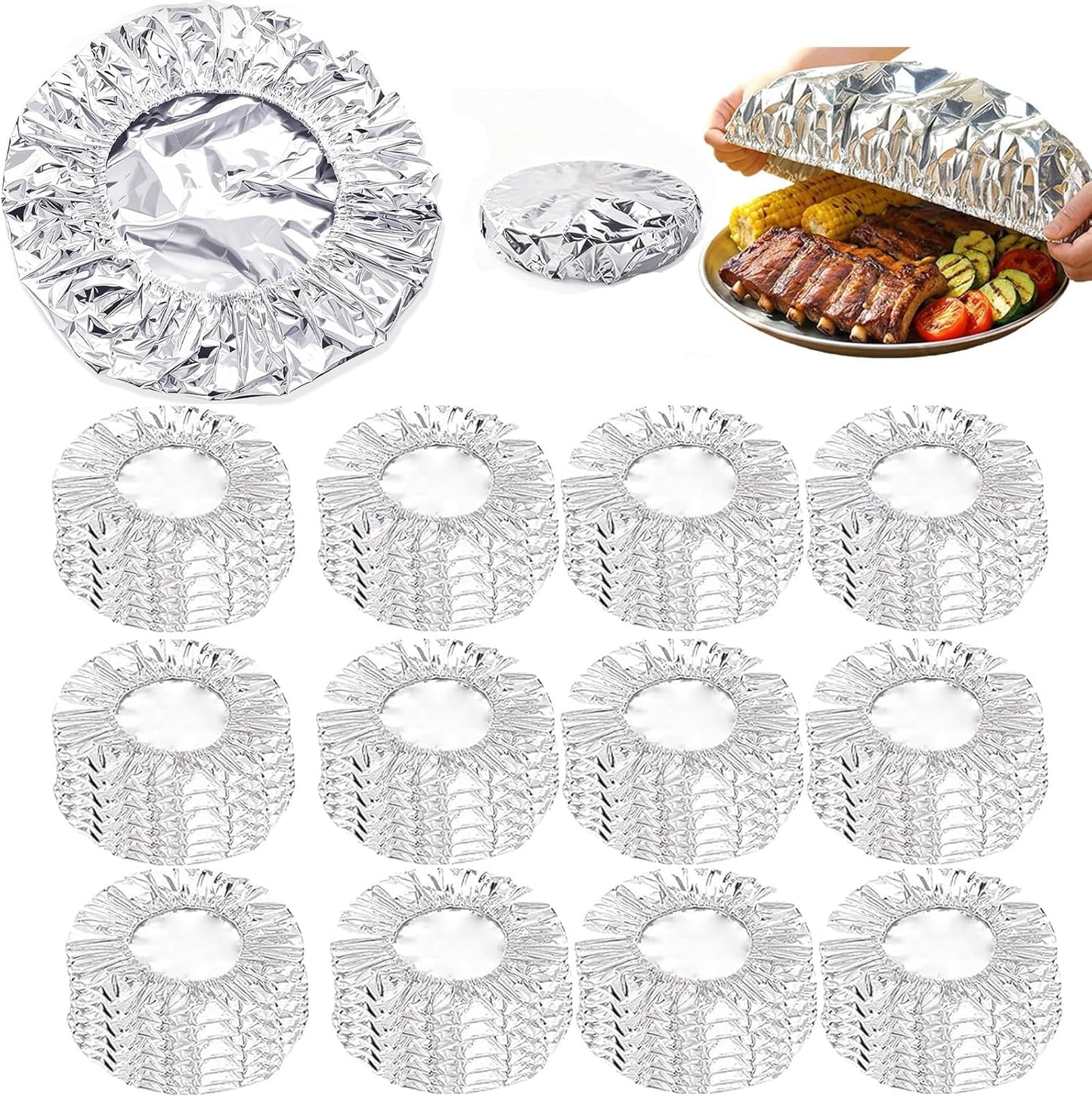 Wipe-Clean Aluminum Stove Shield Covers (Melt-Proof)