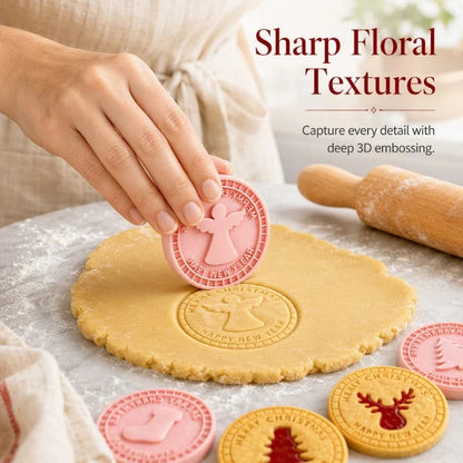 🍪 Create Festive Christmas Cookies in One Easy Press 🎄