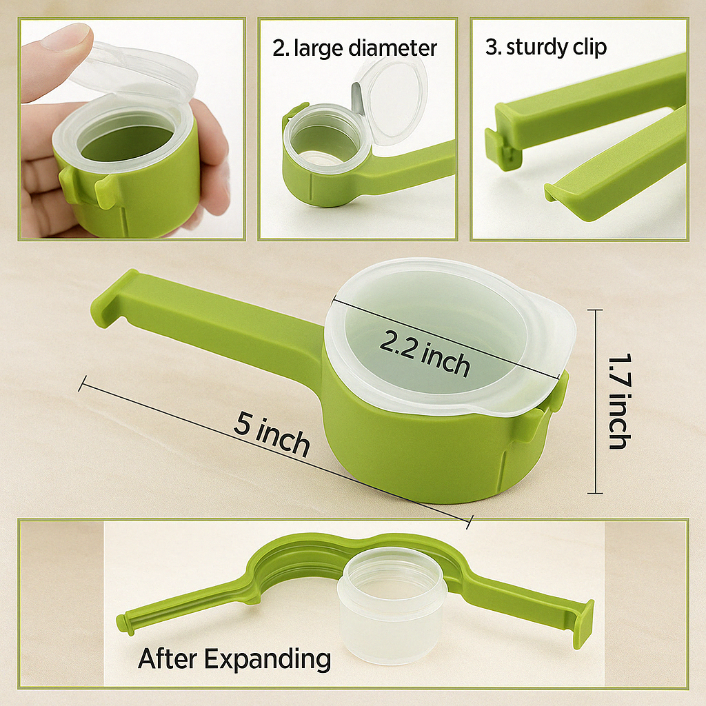 💥Buy 2 Get 1 Free —YOBENSUN™ Spout Bag Clips