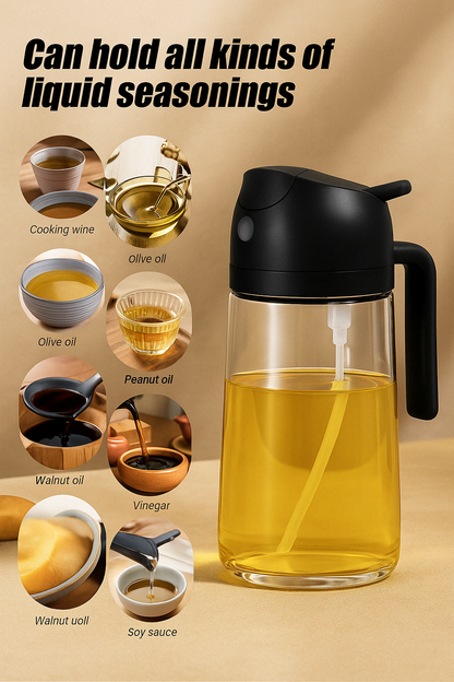 MistN'Pour™ 2-in-1 Oil Spray & Dispenser (2-Pack)
