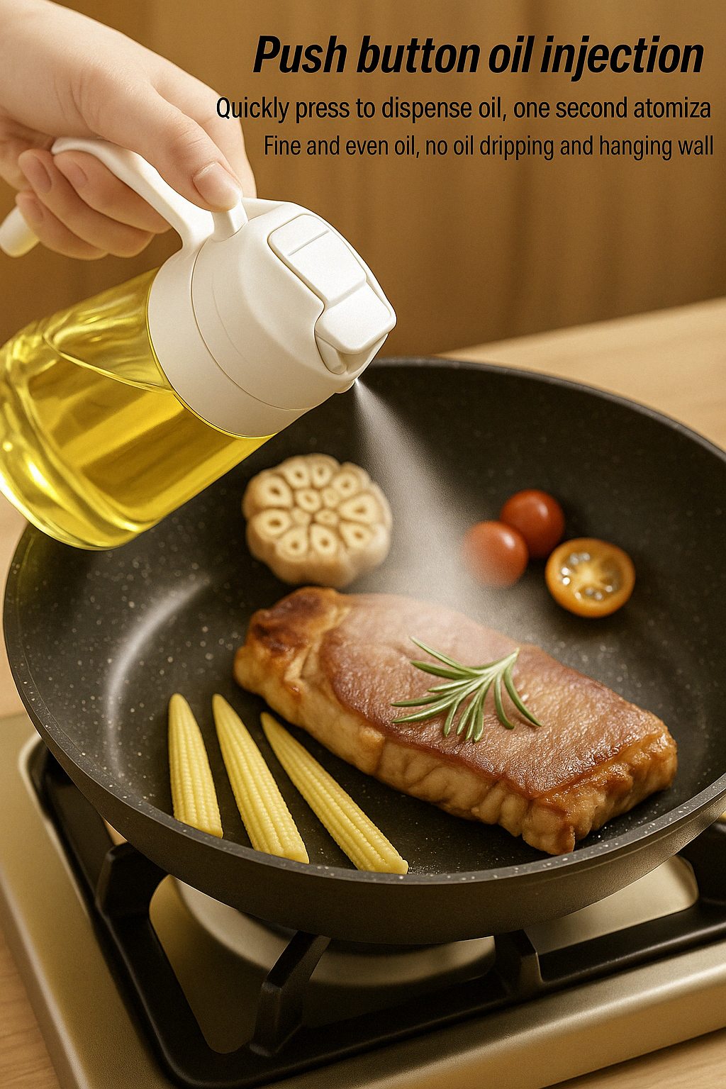 MistN'Pour™ 2-in-1 Oil Spray & Dispenser (2-Pack)