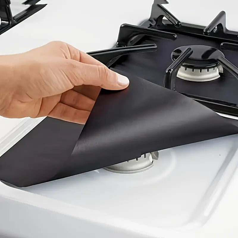 ⏰ LIMITED TIME — BUY 1 GET 1 FREE | Reusable Gas Stove Burner Liners
