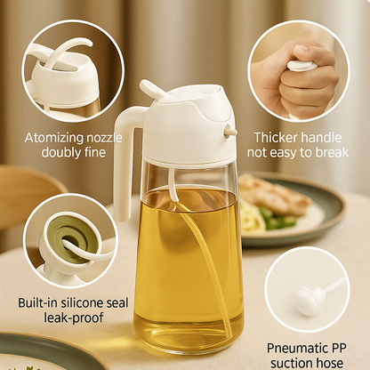 MistN'Pour™ 2-in-1 Oil Spray & Dispenser (2-Pack)