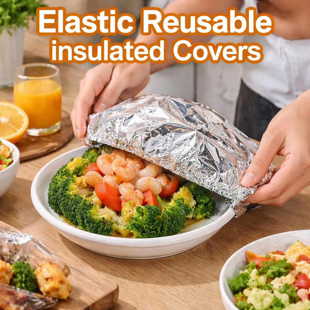 Wipe-Clean Aluminum Stove Shield Covers (Melt-Proof)