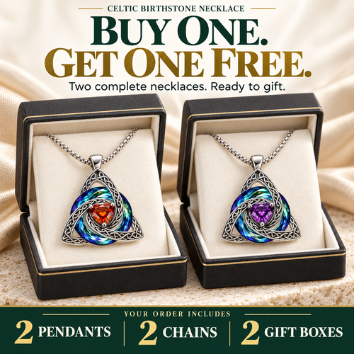 🛡️ Buy One, Gift One — A Birthstone Shield for Every Story✨