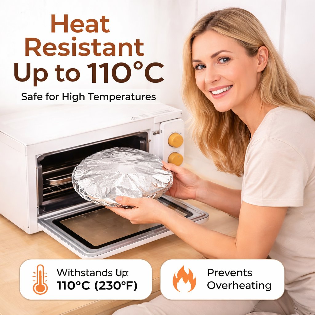 Wipe-Clean Aluminum Stove Shield Covers (Melt-Proof)