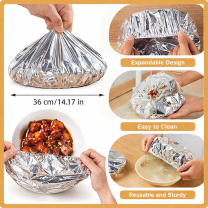 Wipe-Clean Aluminum Stove Shield Covers (Melt-Proof)