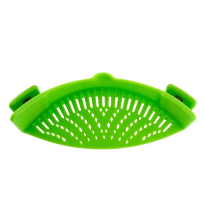 Universal Clip-On Silicone Strainer